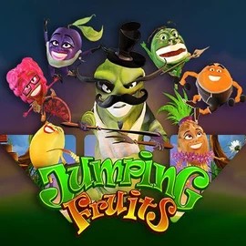 Jumping Fruits logo by Wazdan at N1Bet Casino