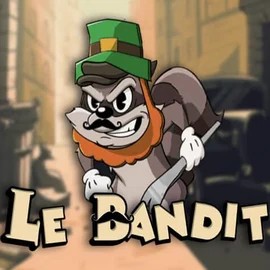 Le Bandit slot logo by Hacksaw Gaming at N1Bet Casino