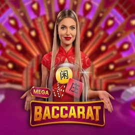Mega Baccarat casino game by Pragmatic Play – featured logo at N1Bet Casino